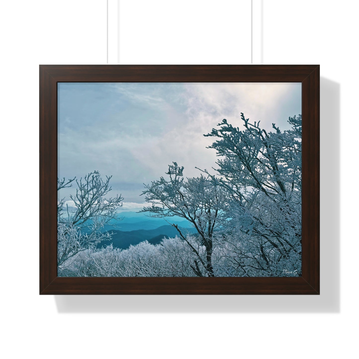 Winter in the Blue Ridge Mountains