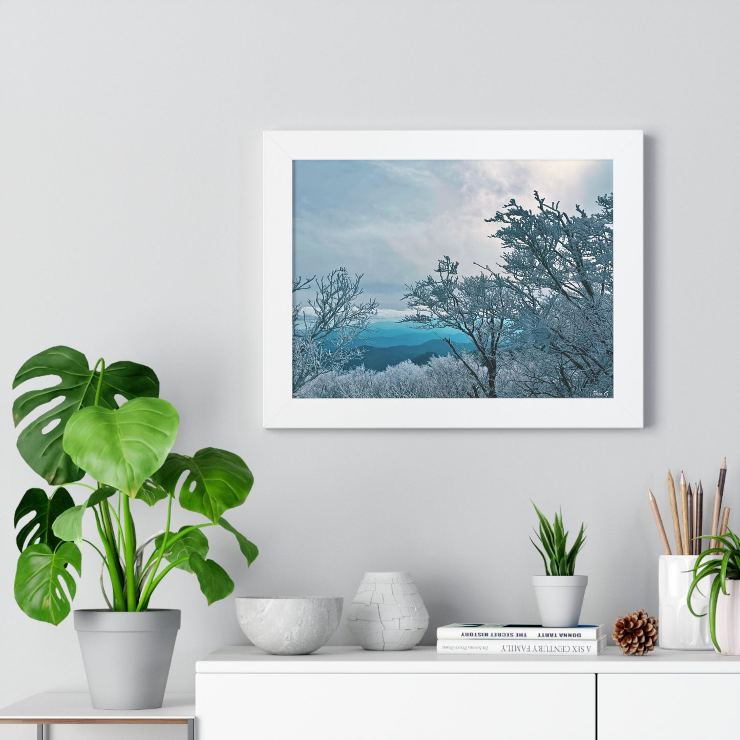 Winter in the Blue Ridge Mountains