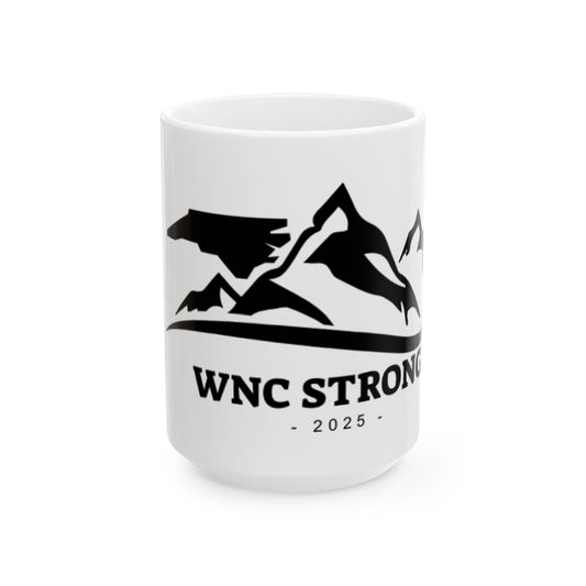 Ceramic Mug (11oz, 15oz) - WNC Strong